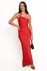 Safir Maxi Dress - Red