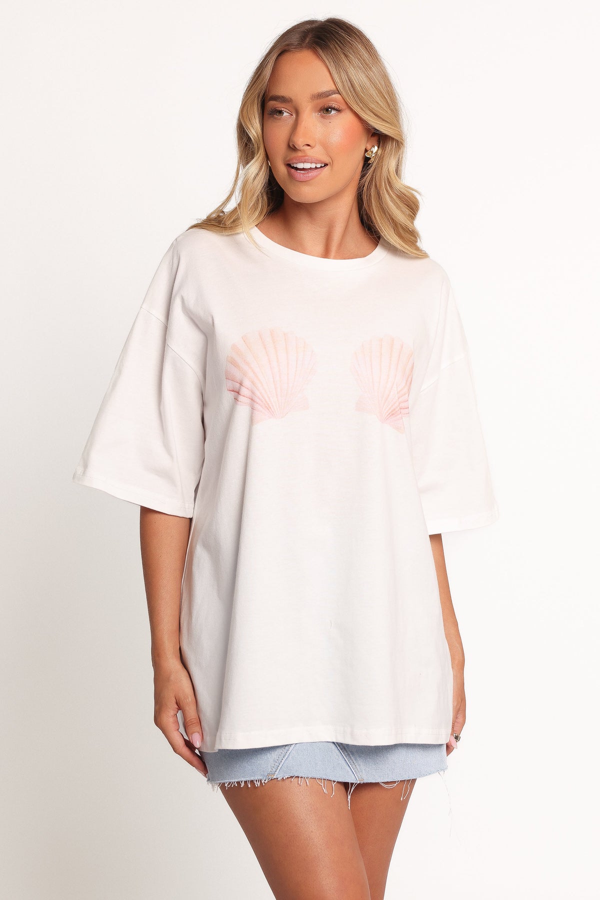 Sammie Graphic Tee - White