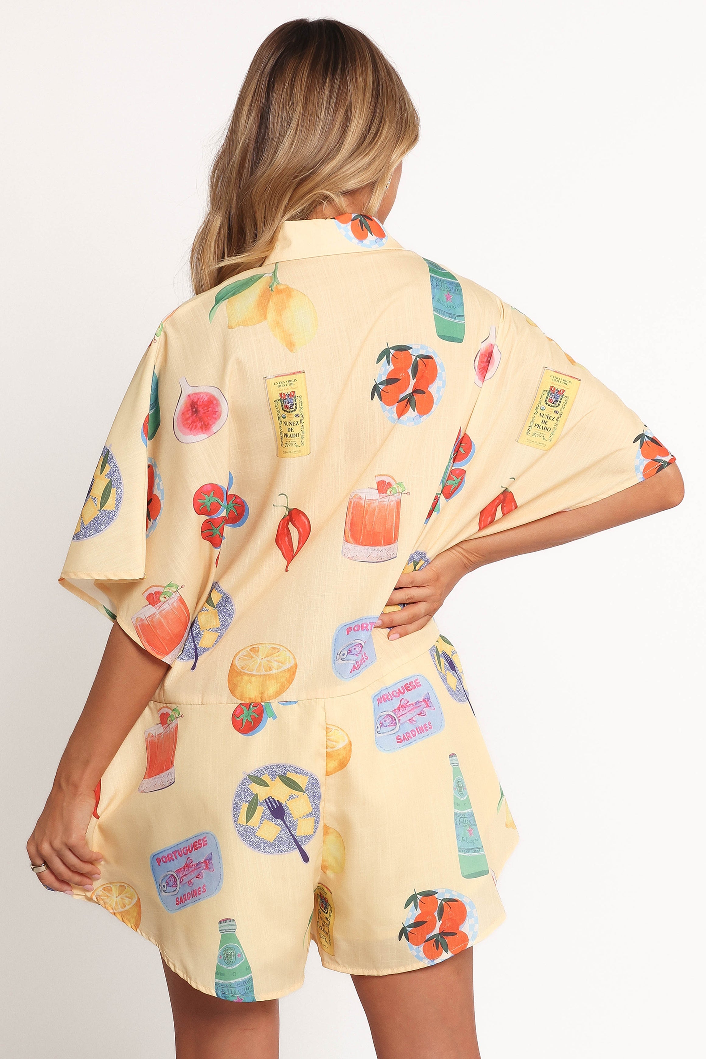 Sebastian Romper - Pasta Print