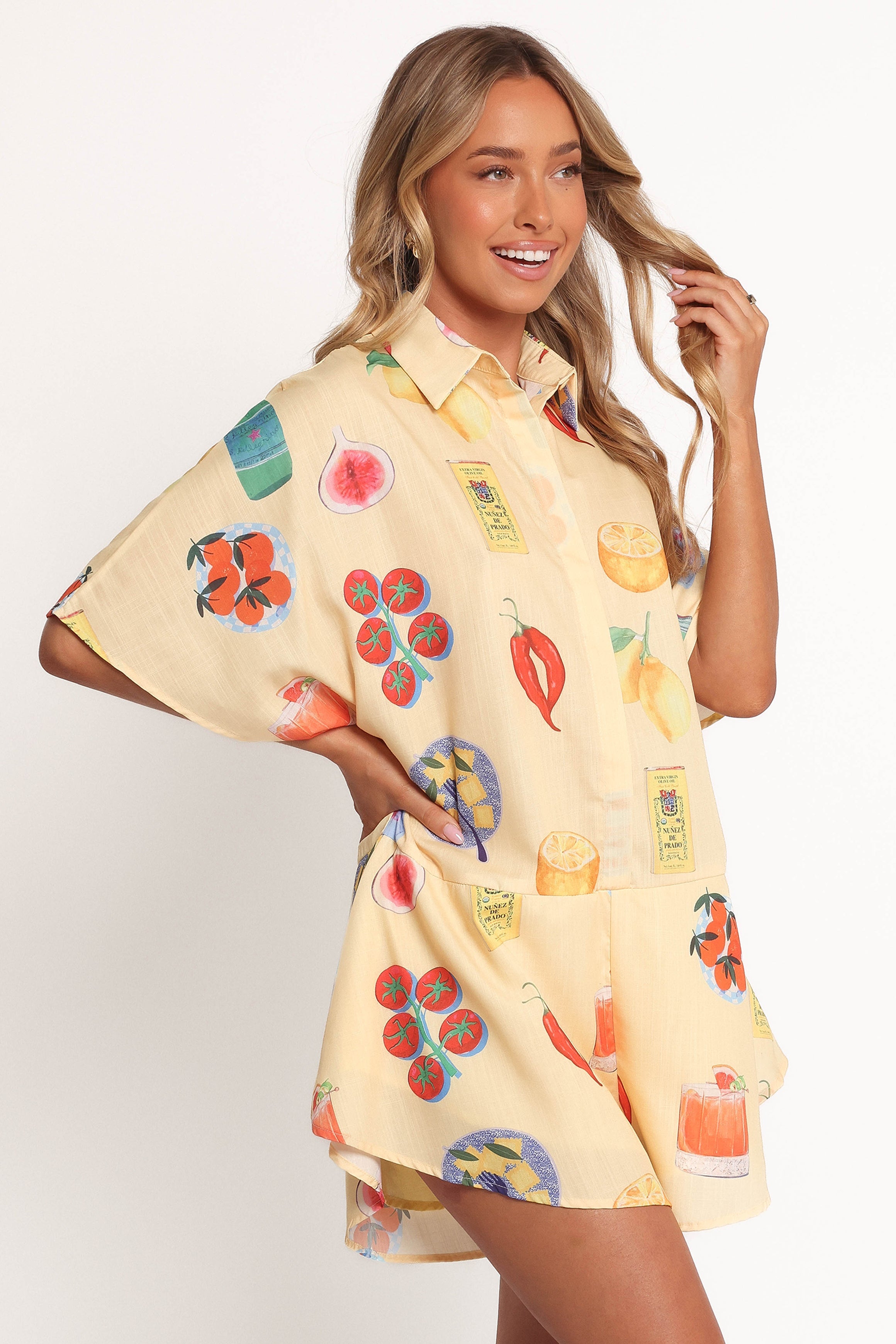 Sebastian Romper - Pasta Print