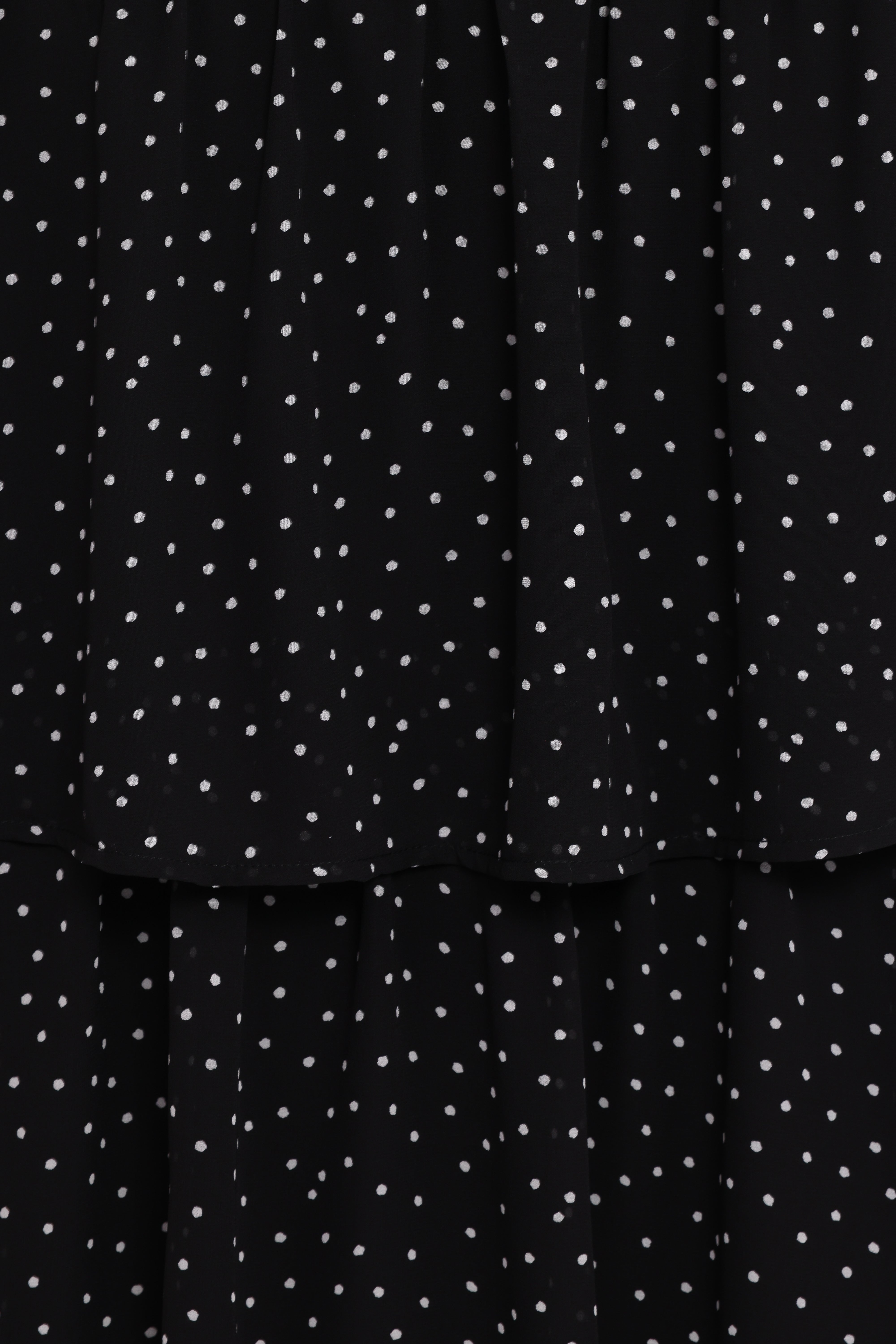 Selina Skirt Set - Black Polka Dot