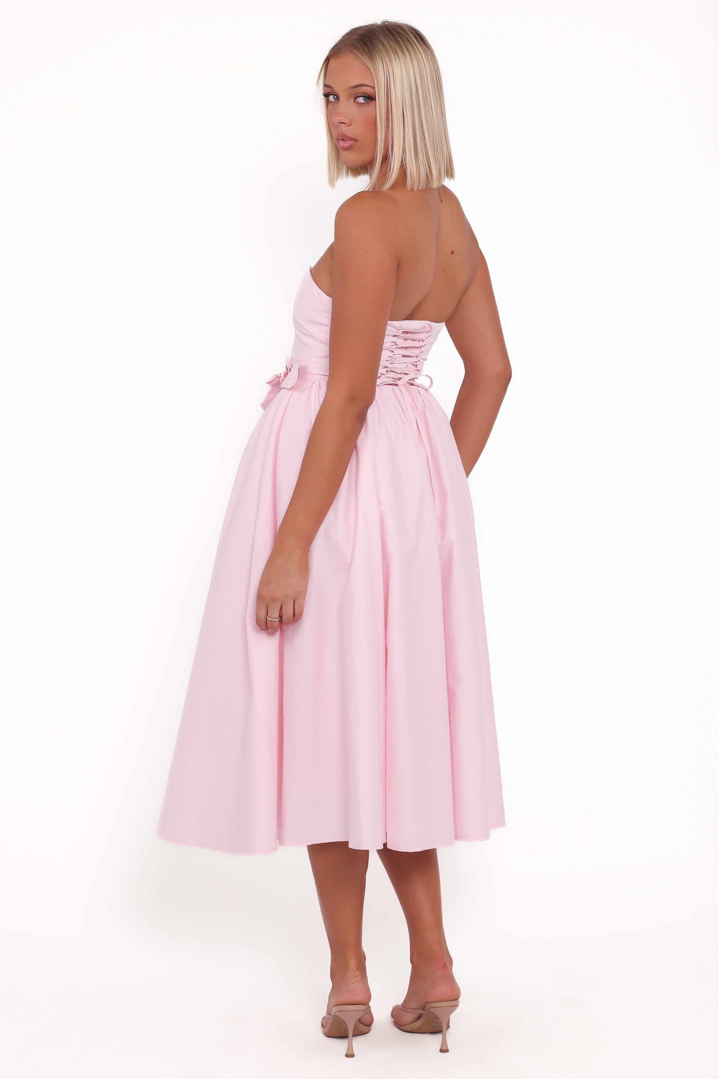 Seren Midi Dress - Pink