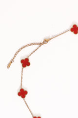 Shae Necklace - Red