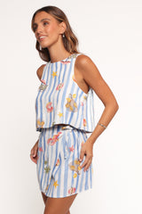 Siena Wrap Mini Skirt - Esme