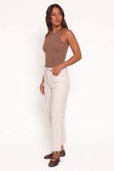 Sundaze Straight Leg Jean - Swan