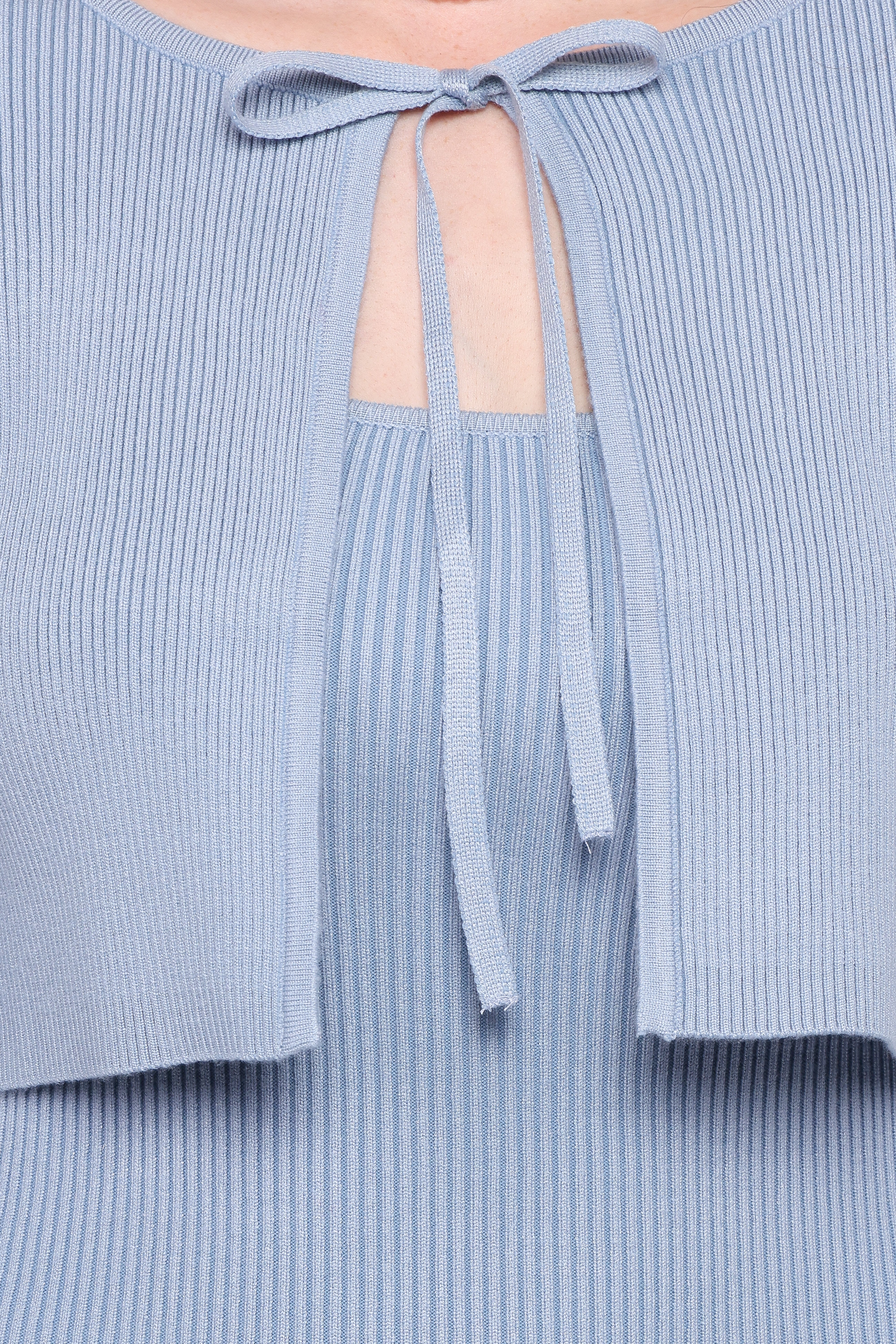 Tagum Midi Dress - Blue