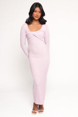 Teodora Midi Dress - Pink