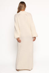 Tobin Knit Maxi Dress - Cream