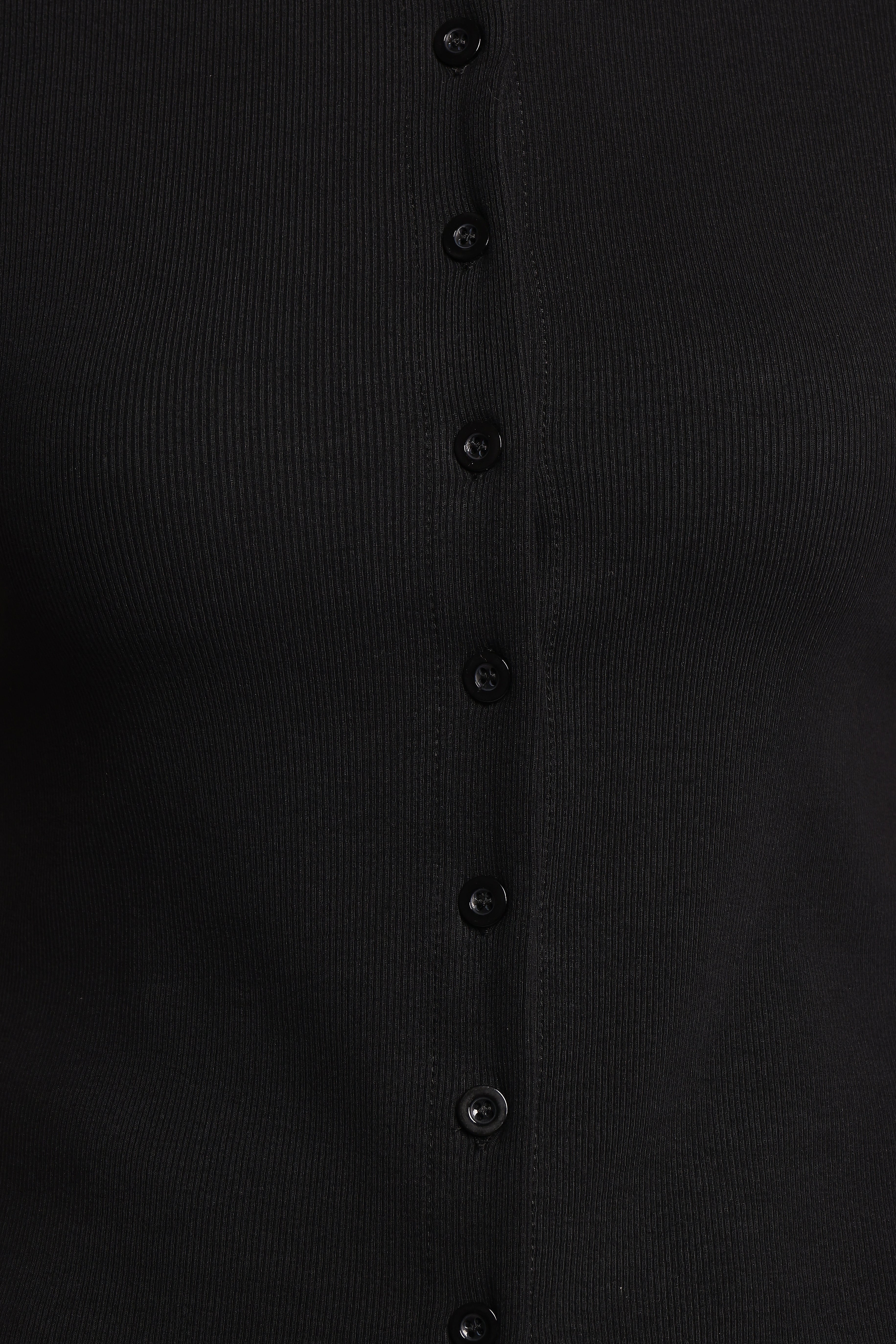 Tylarah Short Sleeve Cardigan Top - Black