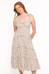 Umika Midi Dress - Floral