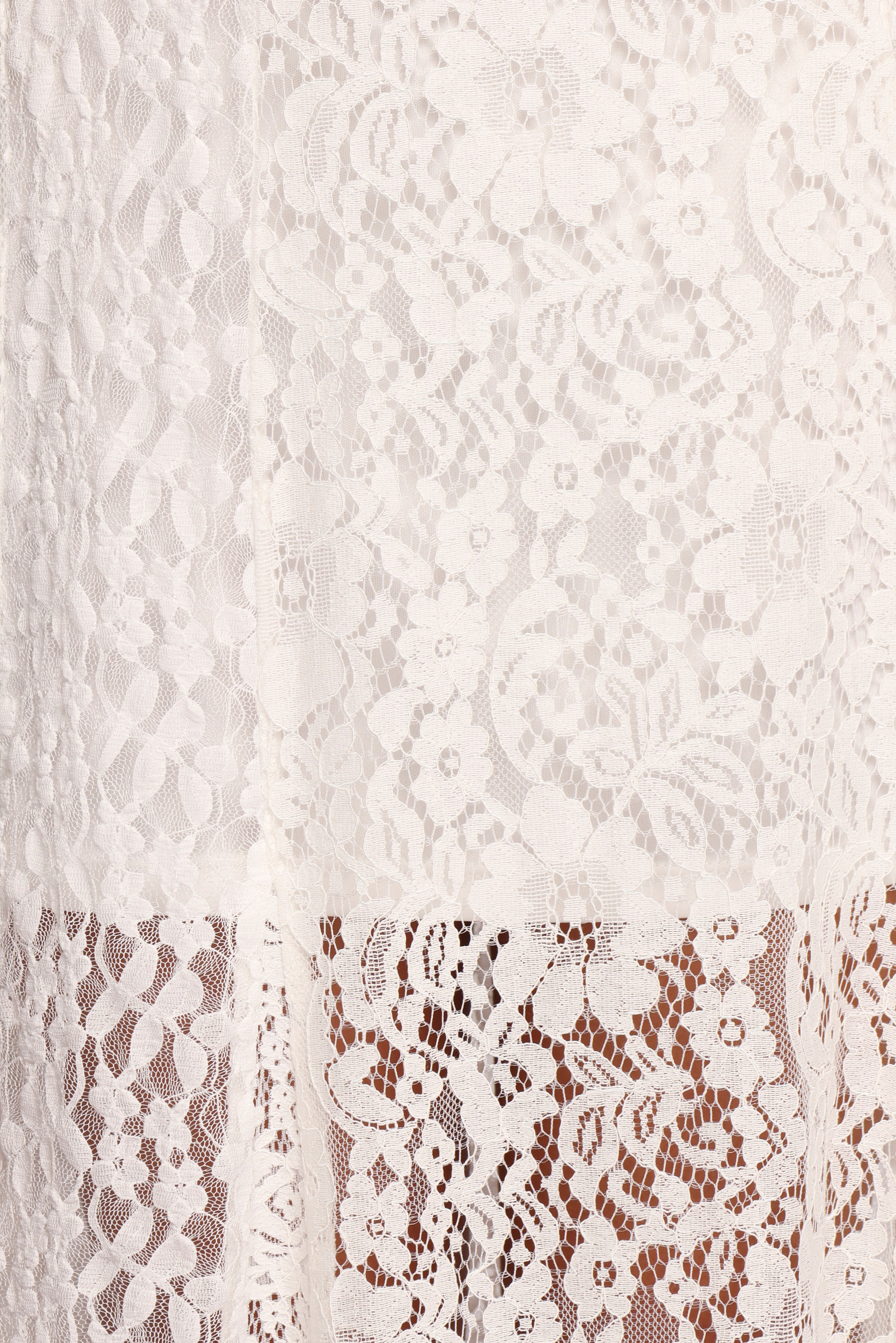 Varia Lace Maxi Dress - White