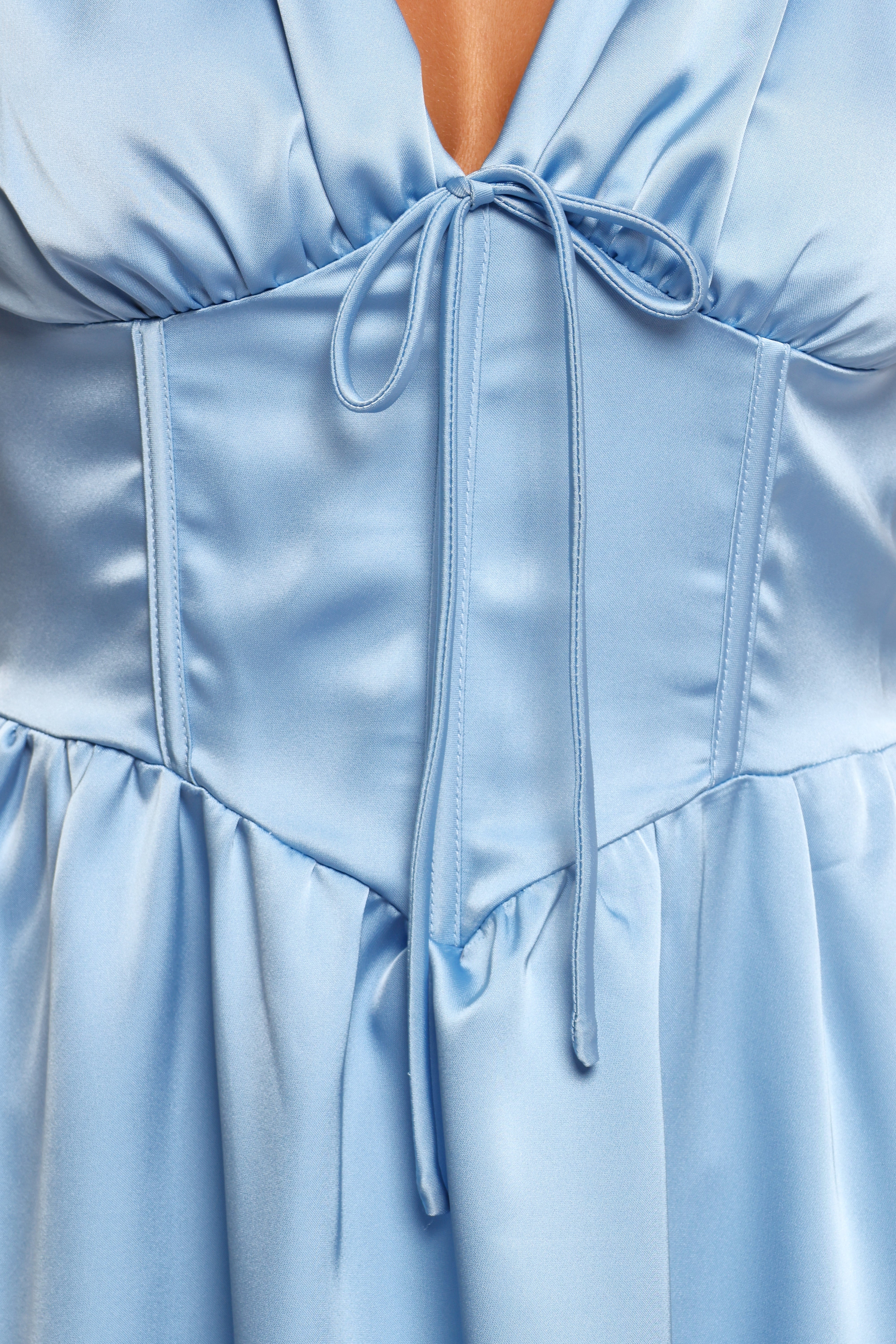 Verena Midi Dress - Periwinkle Blue