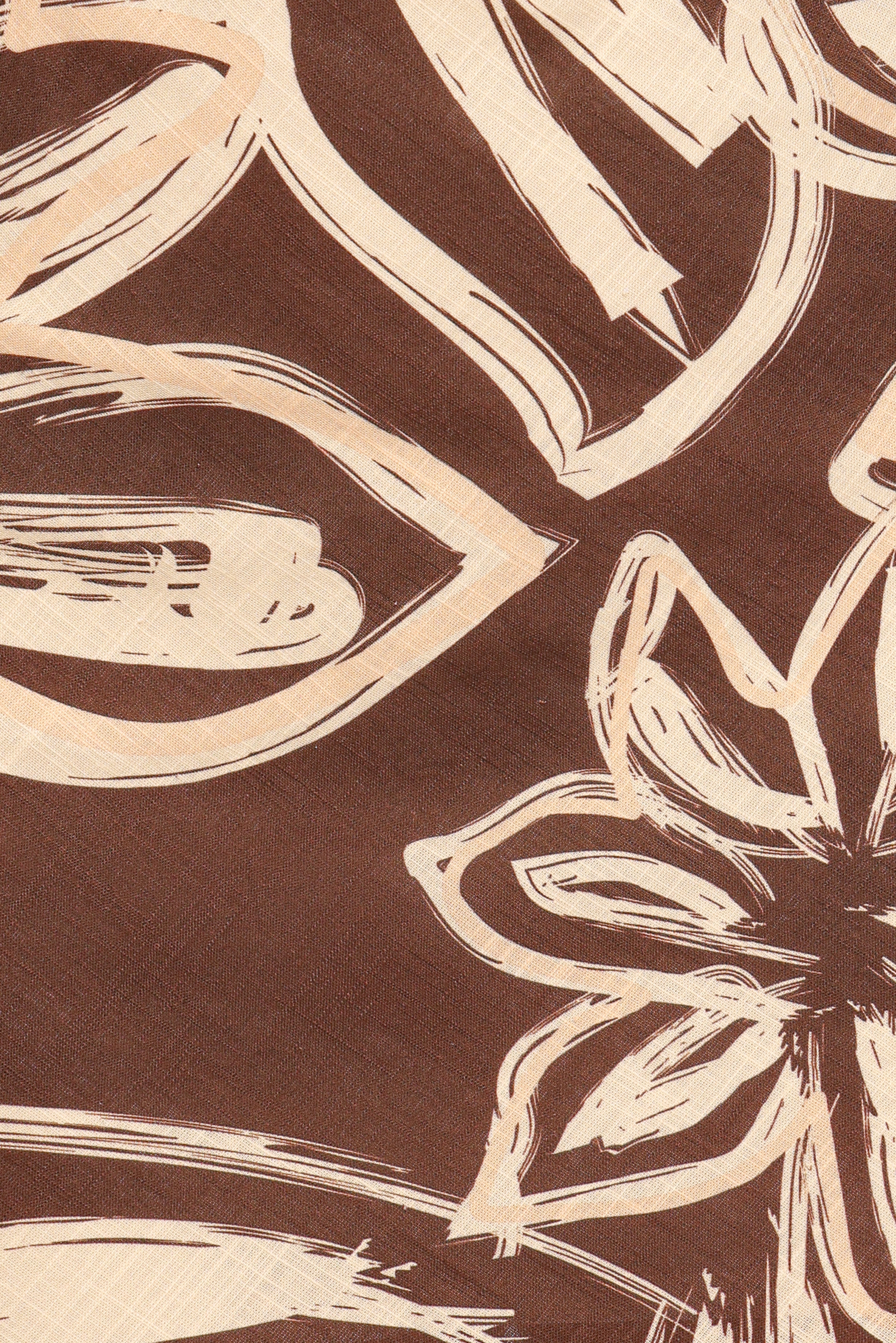 Xara Mini Dress - Chocolate Floral