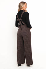 Yvettie Jumpsuit - Brown