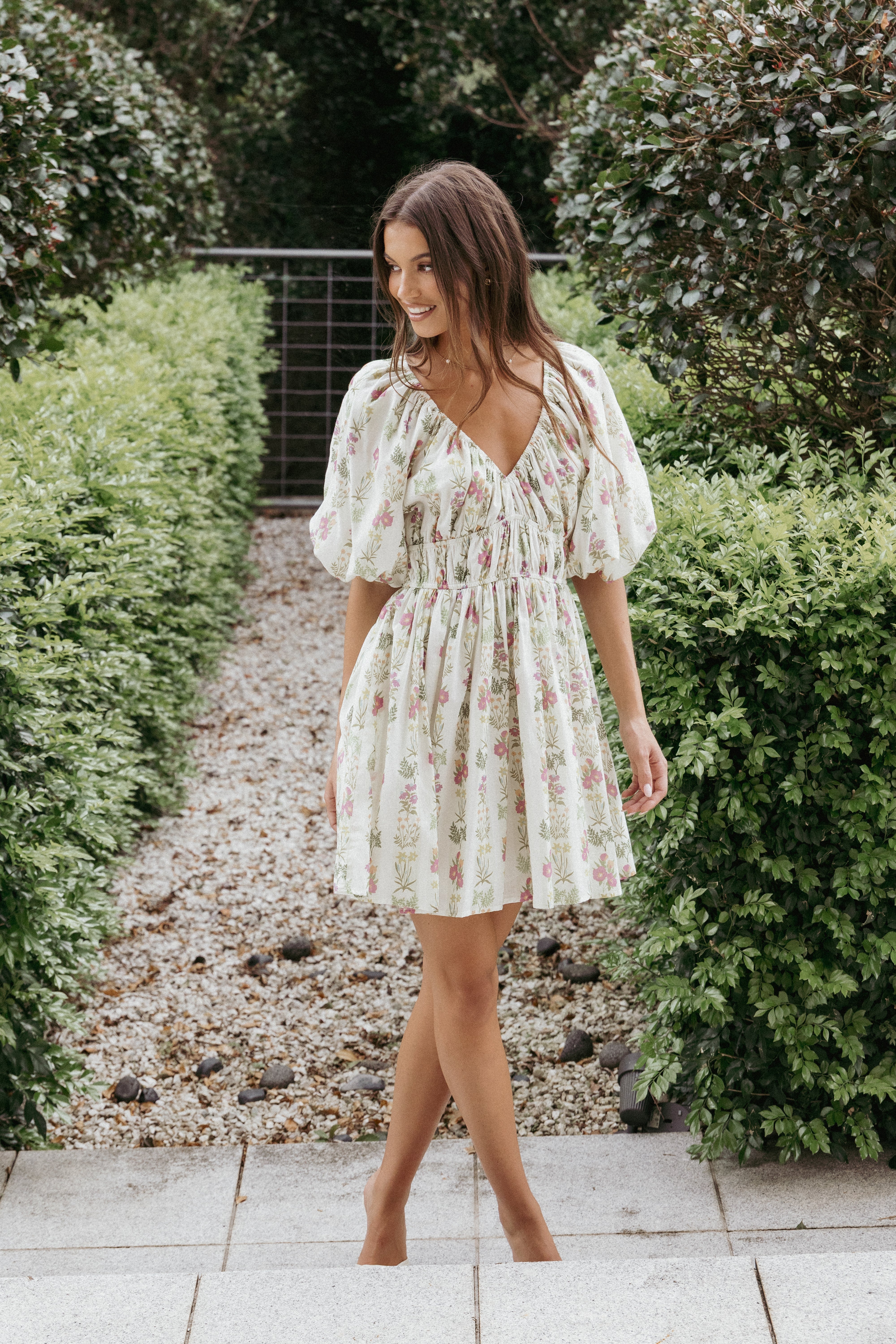 Zadie Mini Dress - Light Green