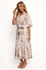 Zaya Midi Dress - Floral