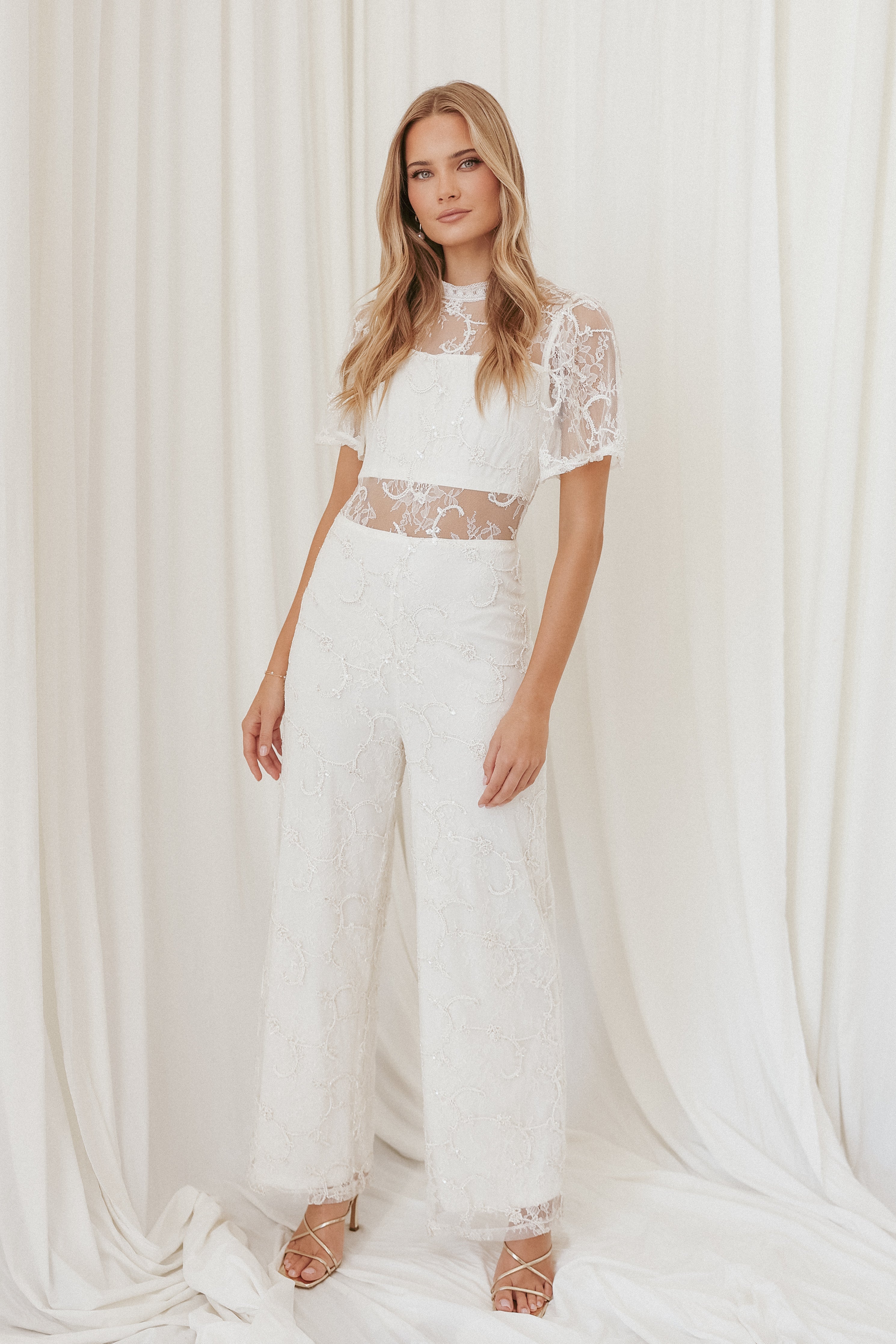 Zina Jumpsuit - Ivory