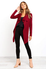 OUTERWEAR Zimmer Cardigan - Berry