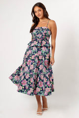 DRESSES @Arlo Midi Dress - Navy