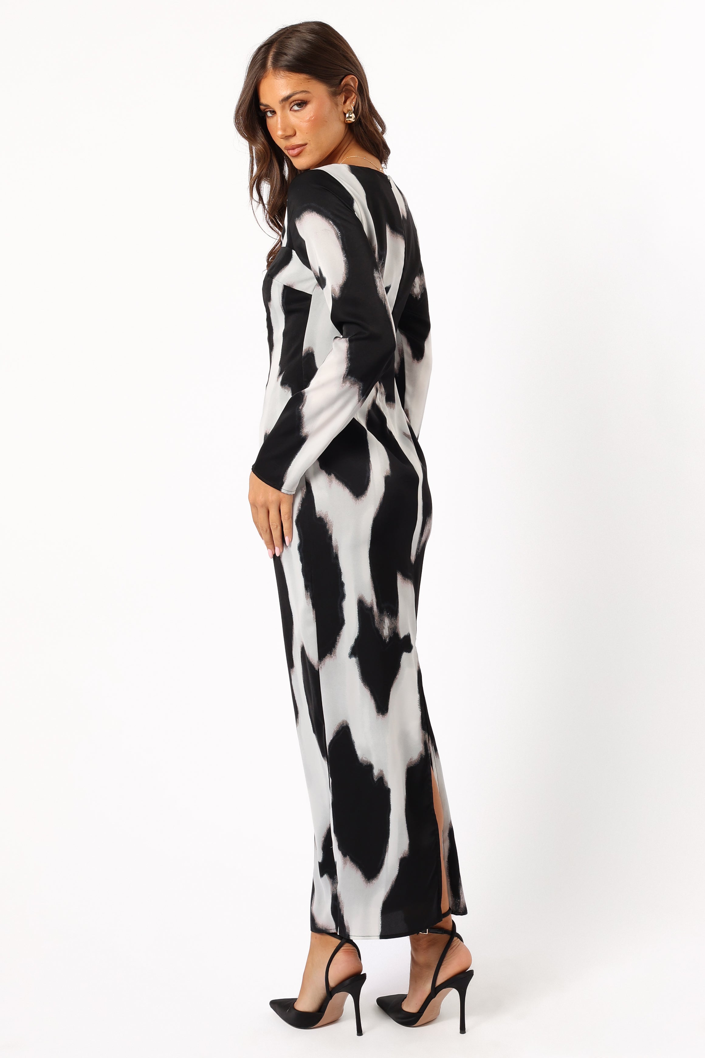 DRESSES @Christah Maxi Dress - Black/White