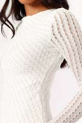 DRESSES @Ezra Mini Dress - White