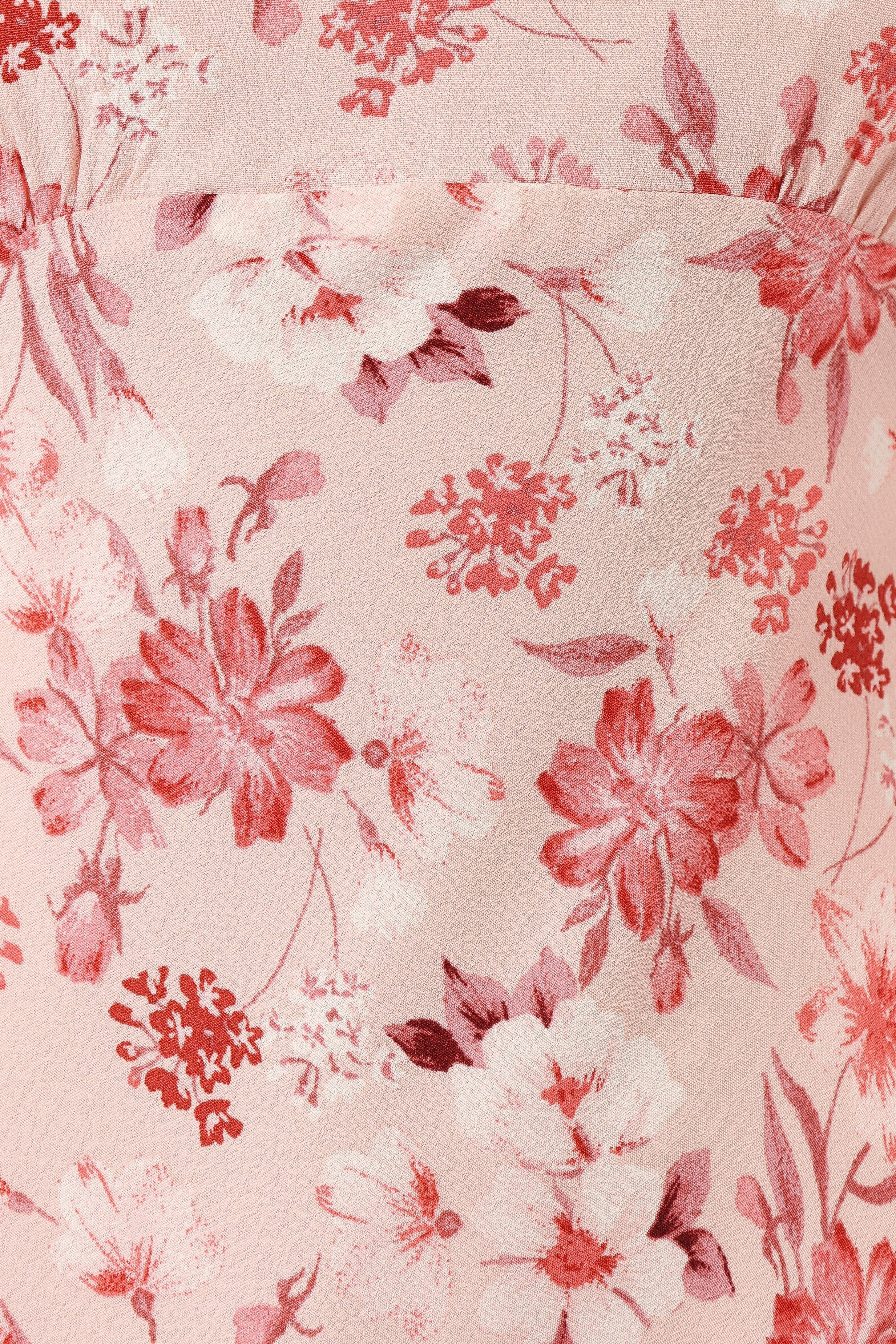 DRESSES @Sandra Midi Dress - Blushed Garden