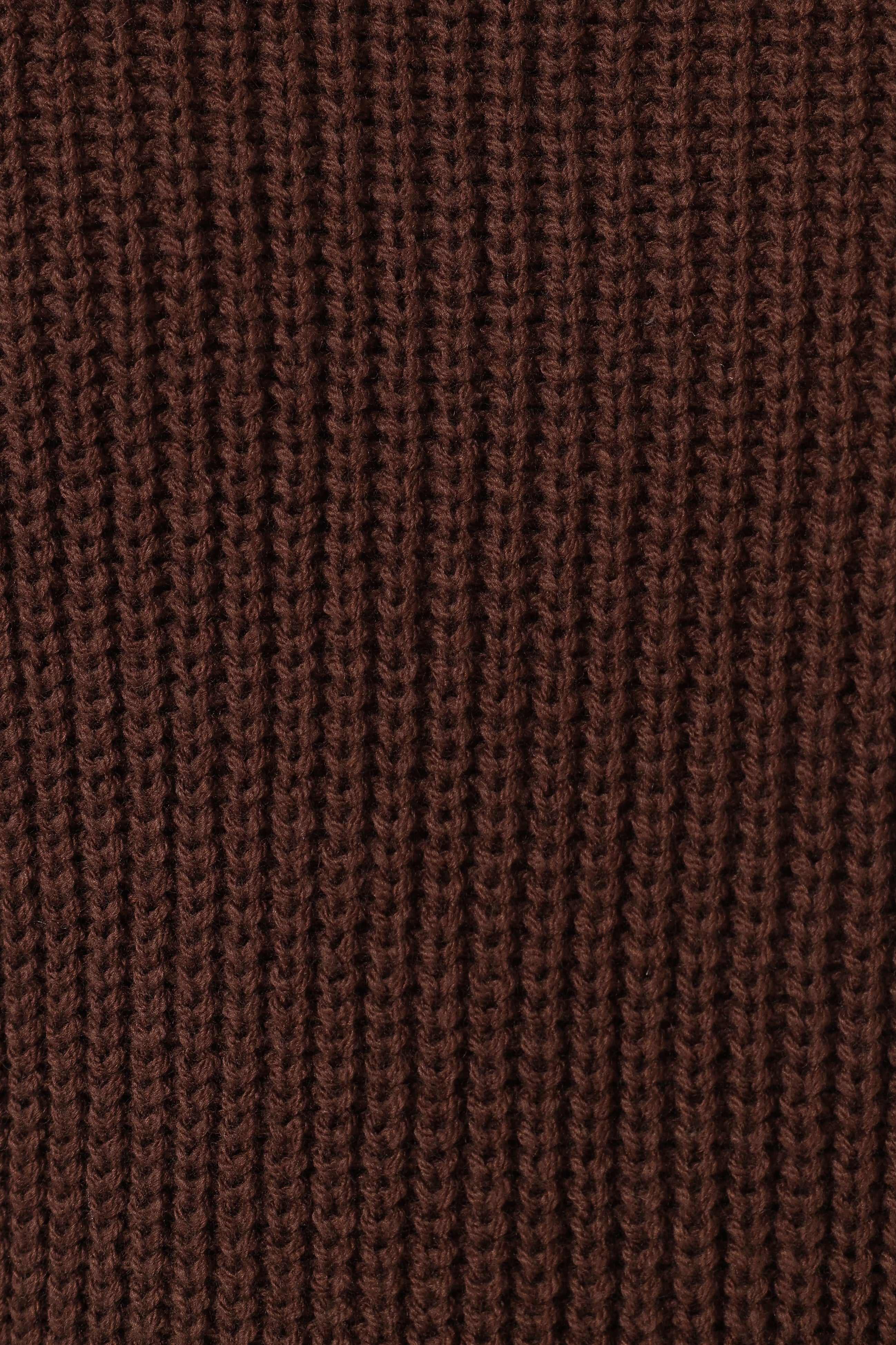 KNITWEAR @Katty Knit Sweater - Chocolate Brown (Hold for Winter Essentials)