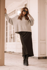 KNITWEAR Miranda Knit Sweater - Grey