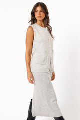 SETS @Kaplan Knitted Set - Grey