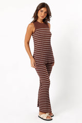 SETS @Saralynn Knitted Set - Brown Beige