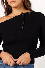 TOPS @Mable Top - Black