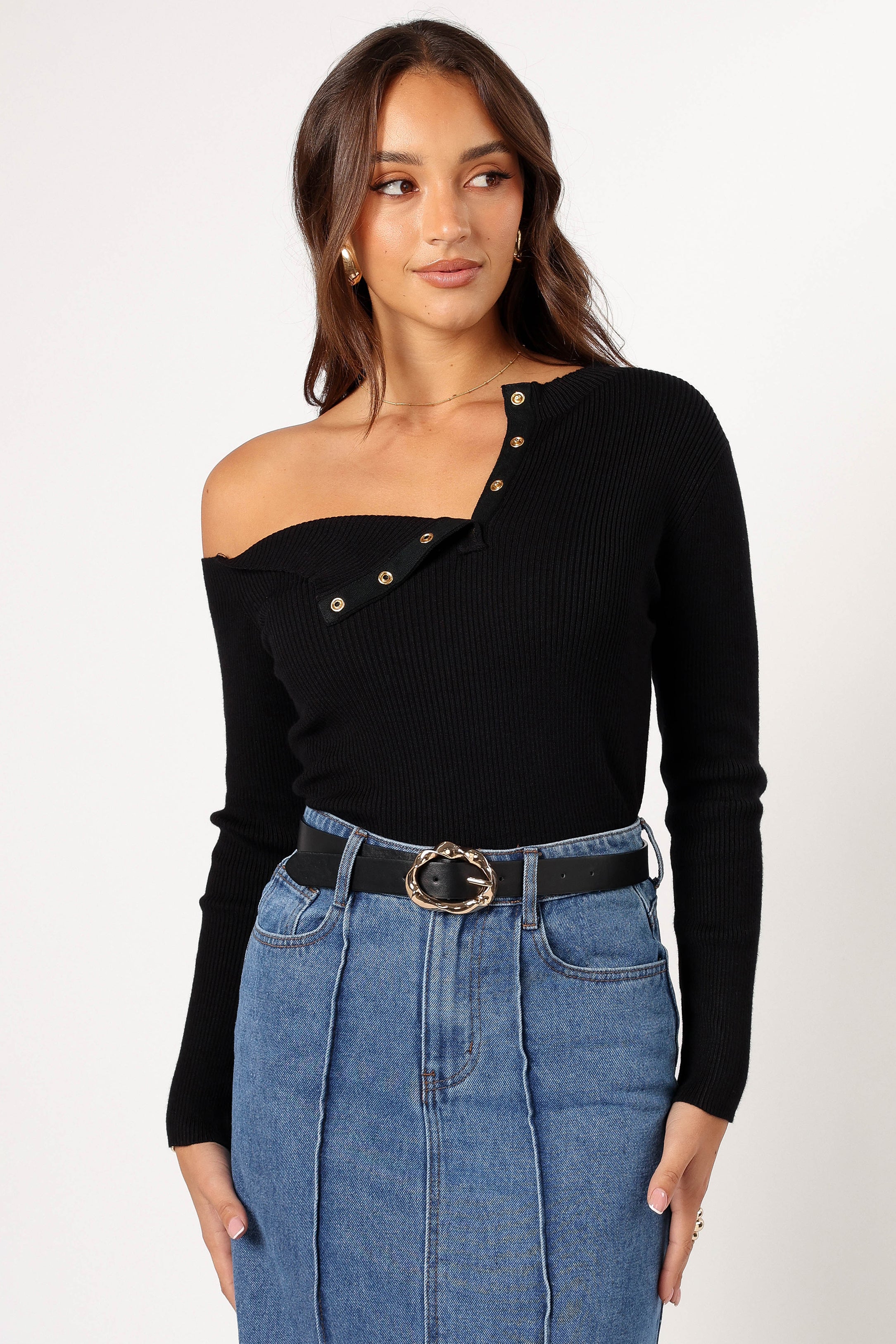 TOPS @Mable Top - Black