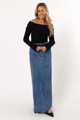 TOPS @Micayla Top - Black