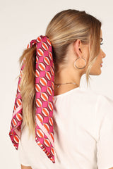 Petal and Pup USA ACCESSORIES Agnes Hair Scarf - Pink Multi One Size