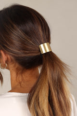 Petal and Pup USA ACCESSORIES Aria Hair Cuff - Gold One Size