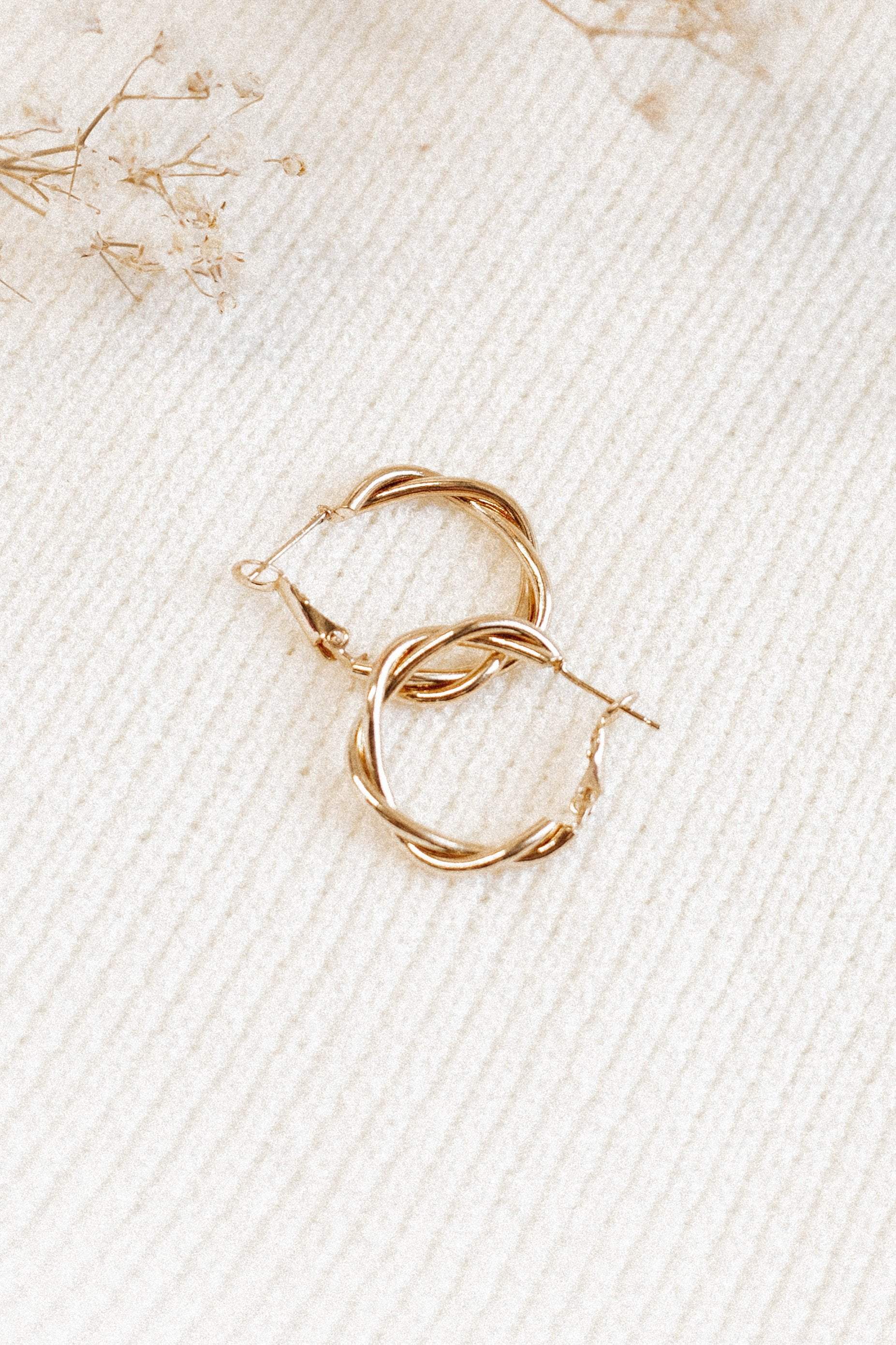 Petal and Pup USA ACCESSORIES Armina Earrings - Gold One Size