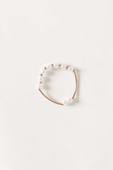 Petal and Pup USA ACCESSORIES Aspen Pear Bracelet - Gold One Size