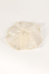 Petal and Pup USA ACCESSORIES Astoria Pearl Hair Tie - Black Cream One Size