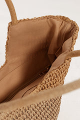 Petal and Pup USA ACCESSORIES Bailey Bag - Tan/Beige One Size