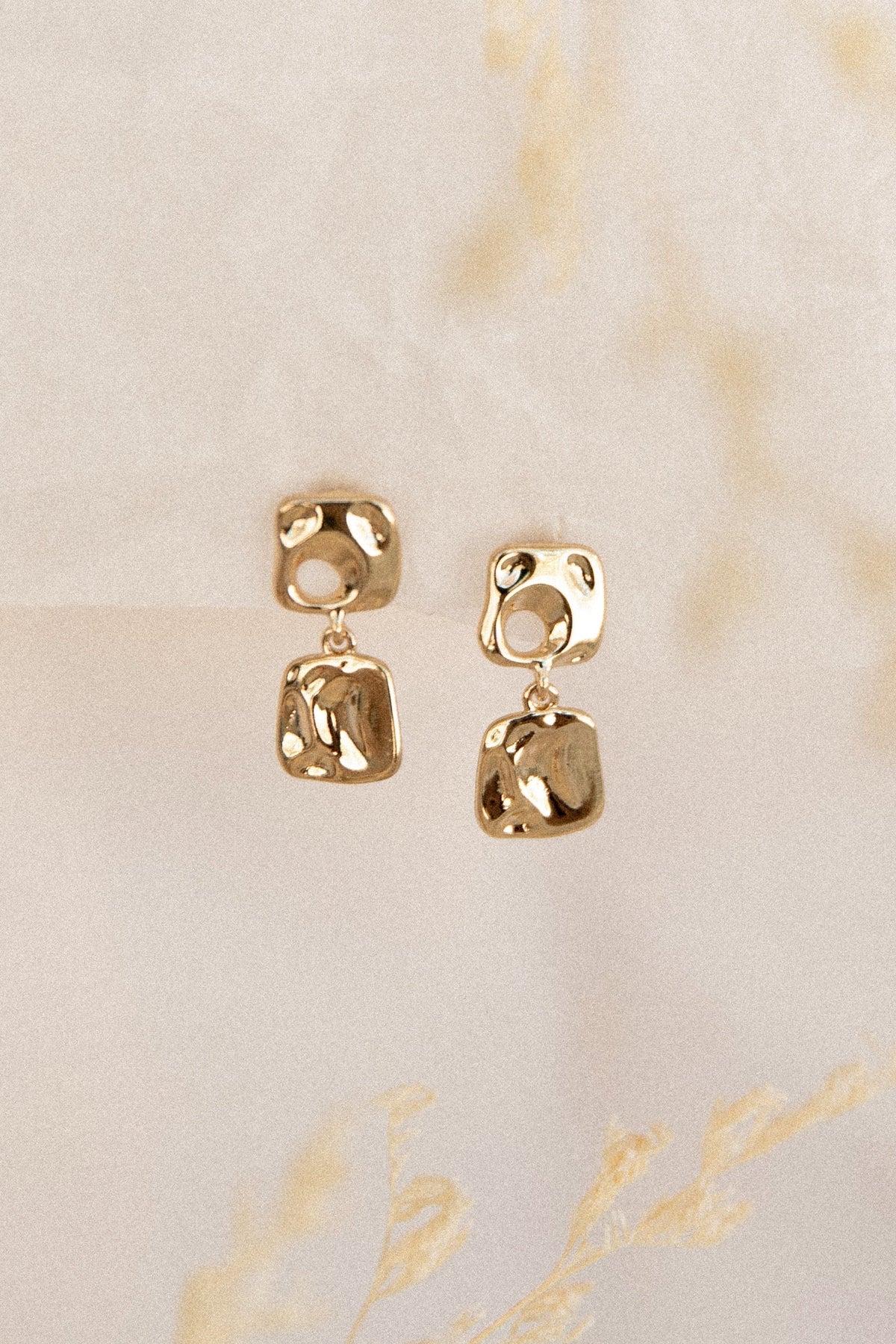 Petal and Pup USA ACCESSORIES Bea Earrings - Gold One Size