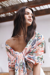 Petal and Pup USA ACCESSORIES Cameron Lightweight Scarf - Multi One Size