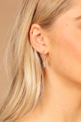 Petal and Pup USA ACCESSORIES Charlotte Drop Hoop Earrings 3 Pack - Multi One Size