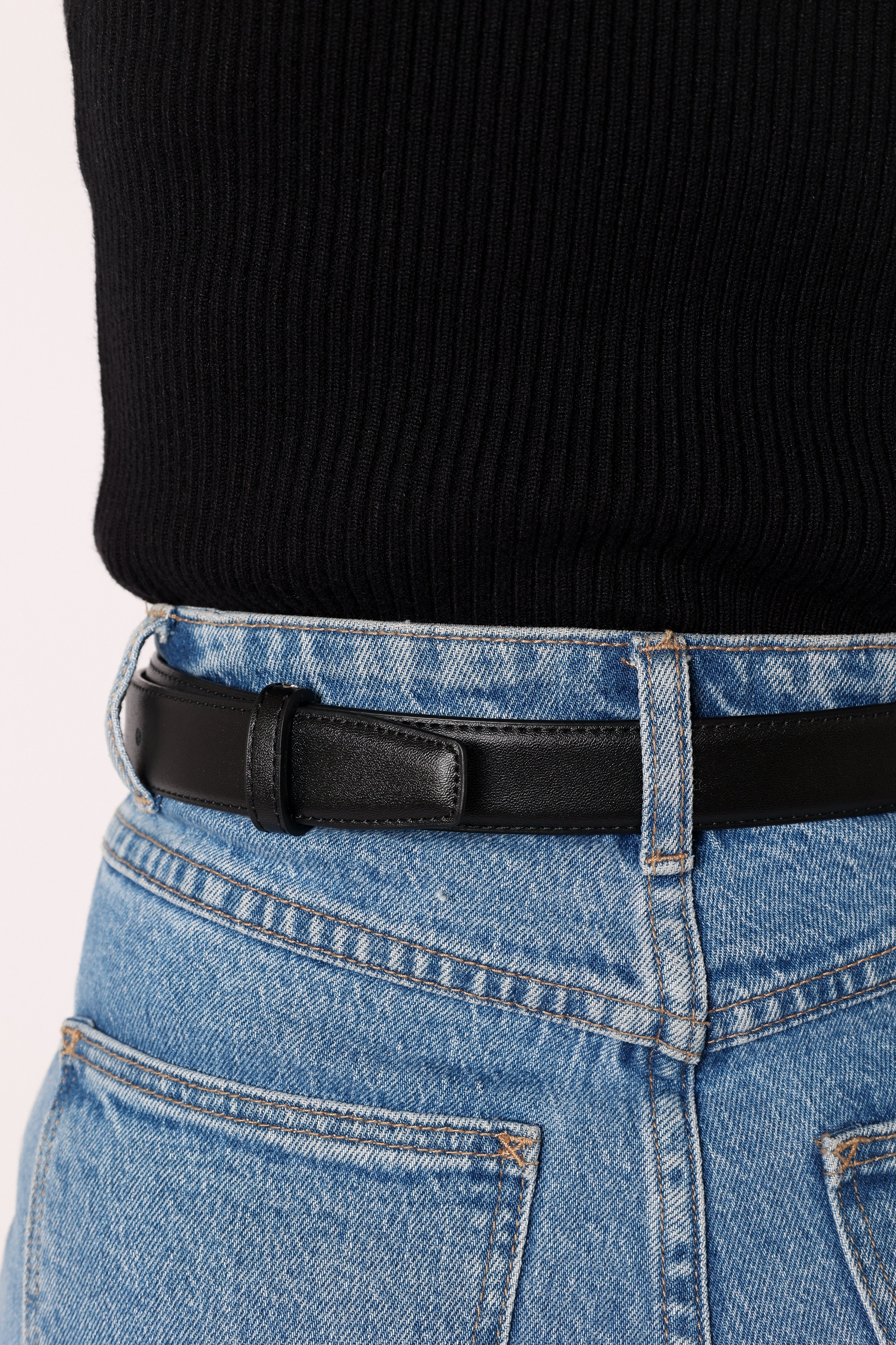 Petal and Pup USA ACCESSORIES Classic Belt - Black One Size