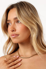 Petal and Pup USA ACCESSORIES Courtney Necklace - Gold One Size