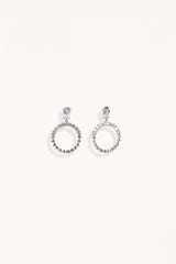 Petal and Pup USA ACCESSORIES Eva Earrings - Silver One Size