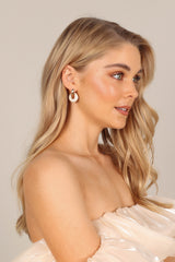 Petal and Pup USA ACCESSORIES Flora Earrings - Gold One Size