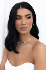 Petal and Pup USA ACCESSORIES Glimmer Dainty Necklace - Gold One Size