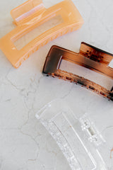 Petal and Pup USA ACCESSORIES Hannah 3 Pack Hairclip Set - Multi One Size