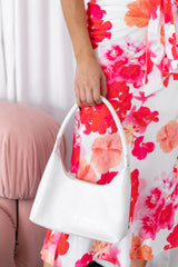 Petal and Pup USA ACCESSORIES Hunter Shoulder Bag - White Croc One Size