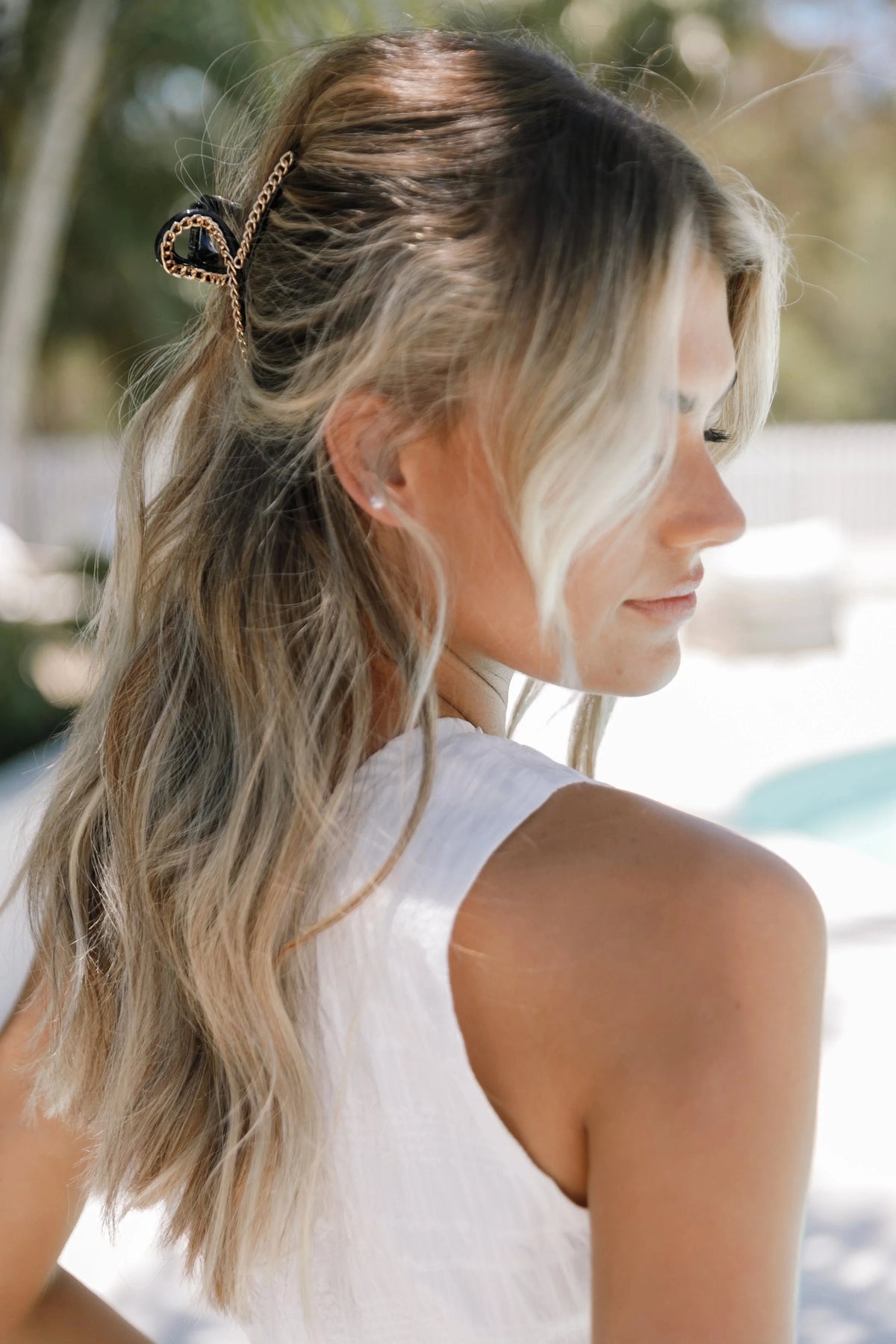 Petal and Pup USA ACCESSORIES Jenny Hairclip - Black One Size